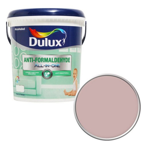 듀럭스 안티 포름알데히드 올인원 페인트 3L, Taupe Pink