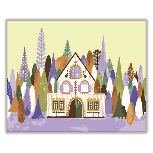 아트조이 DIY 명화 그리기 세트 40 x 50 cm 가로형, HOME SWEET HOME