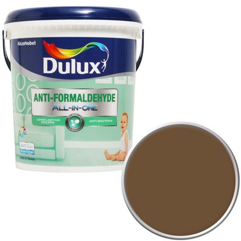 듀럭스 안티 포름알데히드 올인원 페인트 3L, Brown Study