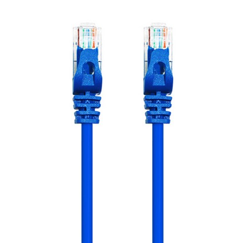 AVIVE 고급형 UTP 10m CAT5.E 랜선 케이블, BLUE, 2개입