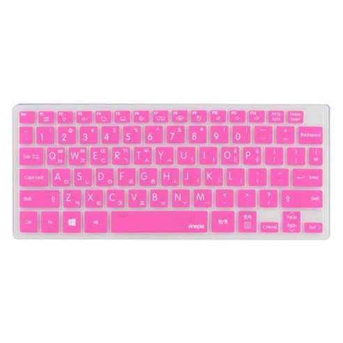 파인피아 LG 14Z970 14ZD970용 노트북 문자인쇄키스킨 LG06, 핑크, 1개