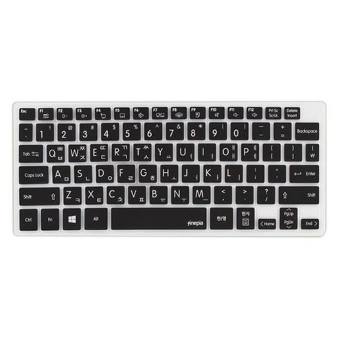 파인피아 LG 14Z970 14ZD970용 노트북 문자인쇄키스킨 LG06, 블랙, 1개