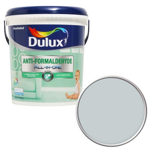듀럭스 안티 포름알데히드 올인원 페인트 3L, Paddlewhee! Grey