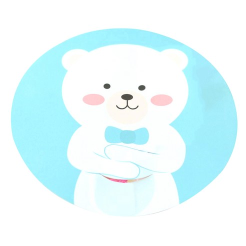 황씨네도시락 머핀컵 덮개, 곰, 20개
