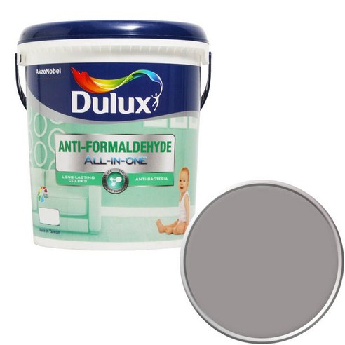 듀럭스 안티 포름알데히드 올인원 페인트 3L, Fog Grey