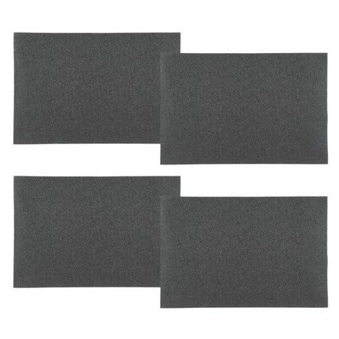니코트 방수 테이블매트 4p, 펄 그레이, 가로 45cm x 세로 30cm