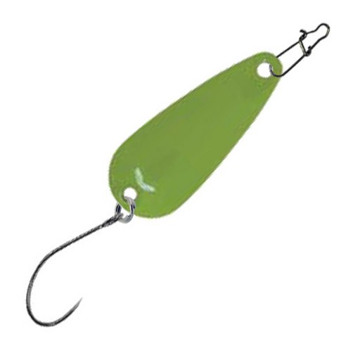 다미끼 피카 스푼 루어 B TYPE, 026 OLIVE GREEN, 2.2g