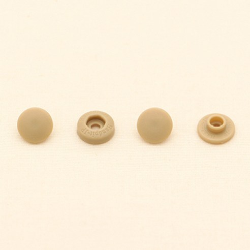 선코코 원터치 T단추 세트 10mm, 베이지(S17-41), 2세트