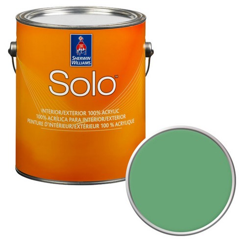 셔윈윌리암스 솔로 저광 페인트 1L, SW6739 Eco Green