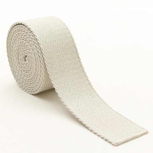 해피베어스 데일리 웨이빙 끈 32mm, 린넨 베이지, 2개