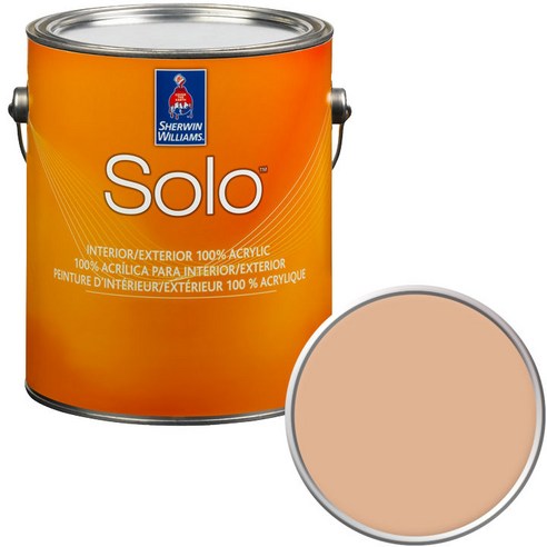 셔윈윌리암스 솔로저광페인트 1L, SW6352 Soft Apricot