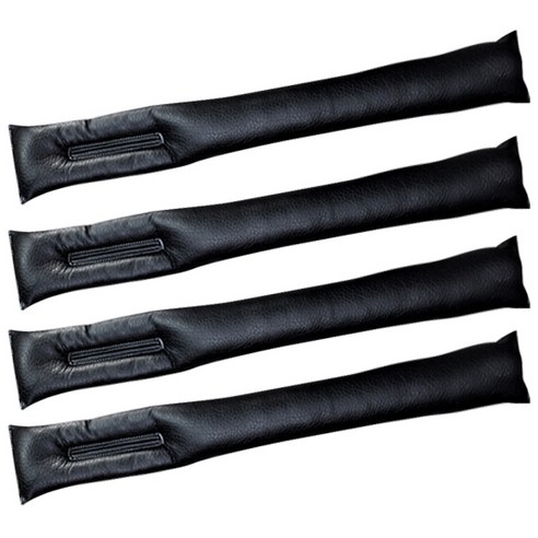 블럭마트 카시트 틈새커버 쿠션 4p, 블랙, 4개
