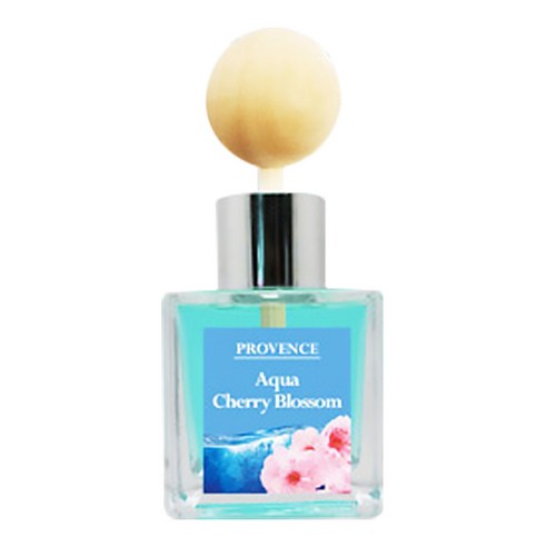 더허브샵 챠량용 프로방스 카 디퓨저, 아쿠아 체리블라썸, 50ml