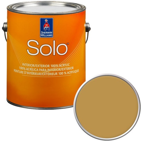 셔윈윌리암스 솔로저광페인트 1L, SW6396 Different Gold, 1개