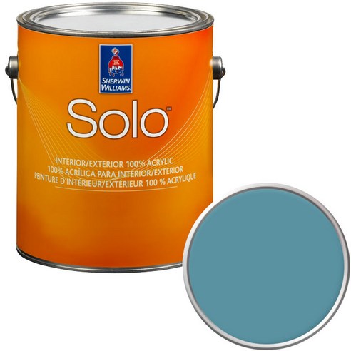 셔윈윌리암스 솔로저광페인트 1L, SW6501 Manitou Blue