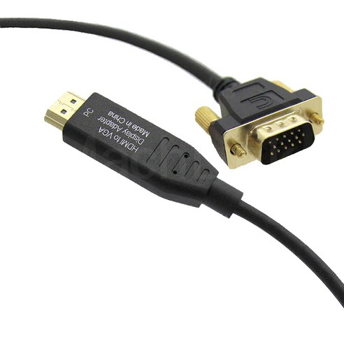 마하링크 HDMI TO VGA 케이블, 1개, 5m