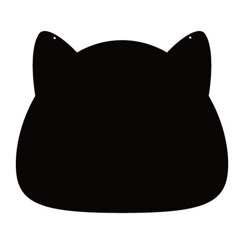 쿠 홈 인테리어 메모 보드 MO 07 걸이형 블랙, 아크릴
