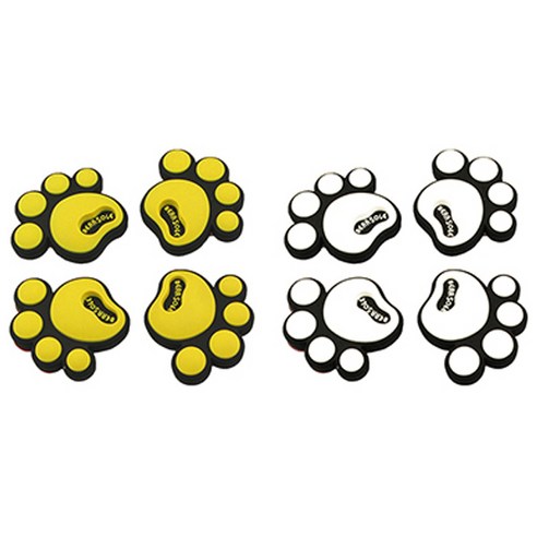 블럭마트 곰발바닥 문콕방지 도어가드 4p, 랜덤 발송, 2세트
