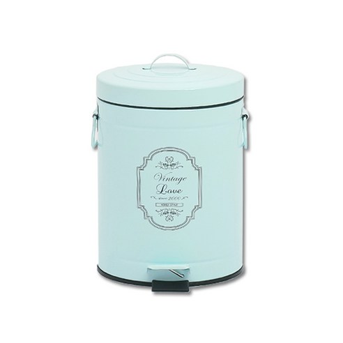 클래식 더스트빈 휴지통 20 L, 스카이민트, 1개