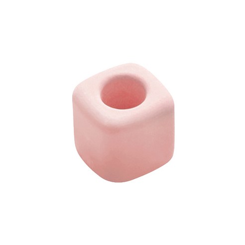 블럭마트 규조토 칫솔꽂이 사각, 핑크, 1개