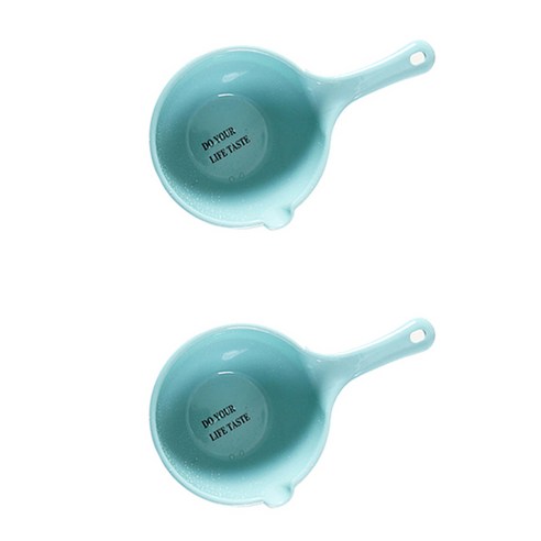 블럭마트 파스텔 욕실바가지, 블루, 2개