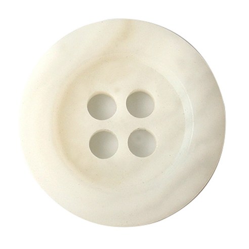 동화상가몰 버팔로 수문장 단추 23mm, 화이트, 10개입