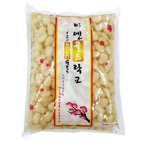 이엔 골드 락교 장아찌, 2.4kg, 1개