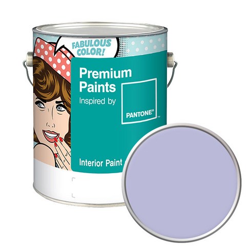 노루페인트 팬톤 내부용 실내벽면 저광페인트 4L, 14-3911 Purple Heather