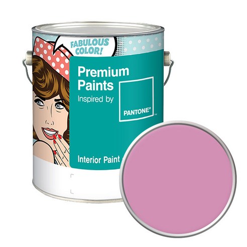 노루페인트 팬톤 내부용 실내벽면페인트 저광 4L, 16-2614 Moonlite Mauve, 4000ml, 1개