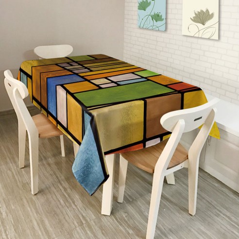 스토어33 스토리 주방 테이블보, F, a 140 x b 180 cm