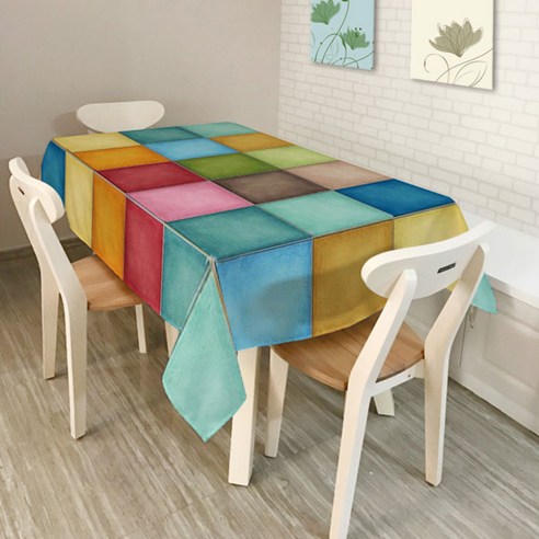 스토어33 스토리 주방 테이블보, H, a 140 x b 140 cm