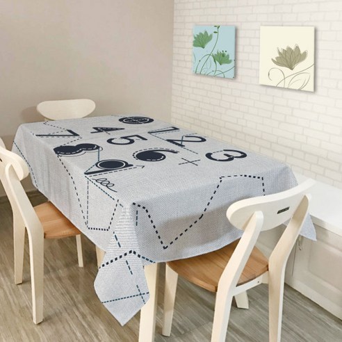 스토어33 디자인 아트 테이블보, D, a 150 x b 210 cm