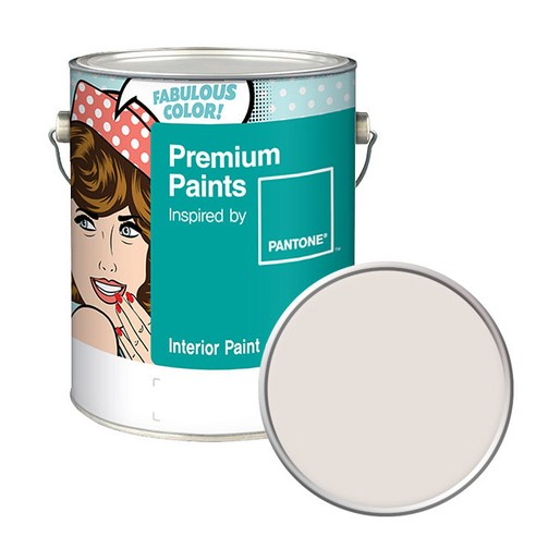 노루페인트 팬톤 내부용 실내벽면 무광 페인트 4L, 11-0603 Pastel Parchment