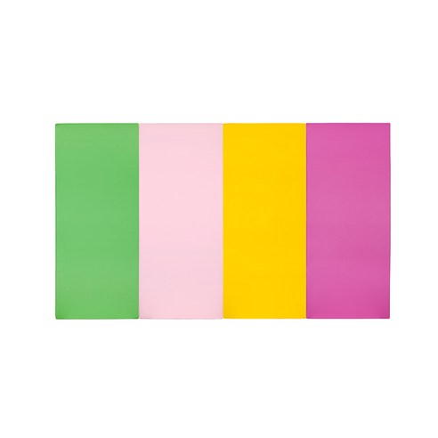 퍼니존 퍼니테라피 그린비비드시리즈2, 그린 + 베이비핑크 + 옐로우 + 핫핑크