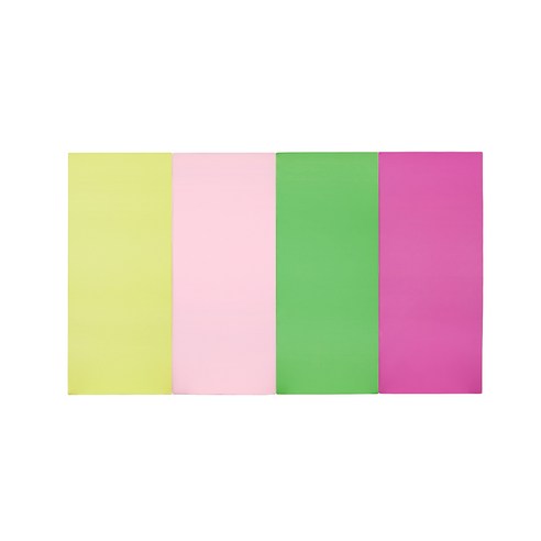 퍼니존 퍼니테라피 영유아폴더매트 피스타치오비비드시리즈2, 피스타치오 + 베이비핑크 + 그린 + 핫핑크