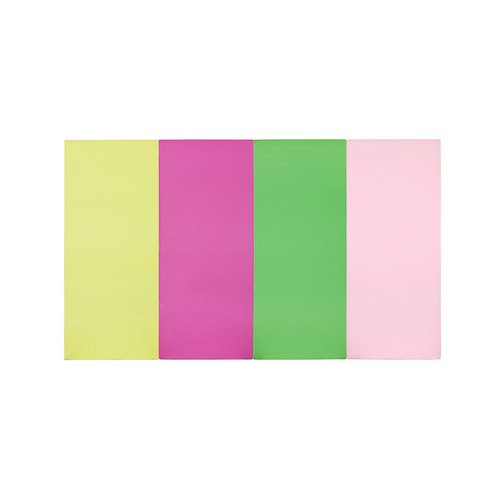 퍼니존 퍼니테라피 피스타치오비비드 시리즈 3 유아폴더매트, 피스타치오 + 핫핑크 + 그린 + 베이비핑크