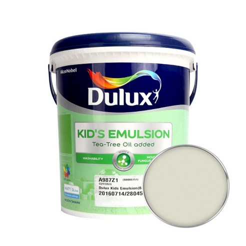 듀럭스 키즈 에멀전 무광 페인트 3L, River Revolution