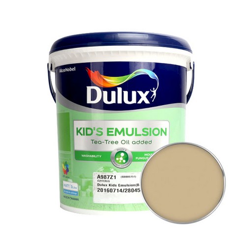 듀럭스 키즈에멀전 무광 페인트 3L, Camelcoat