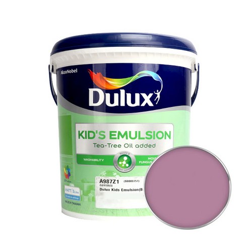 듀럭스 키즈에멀전 무광 페인트 3L, Rosehip Infusion