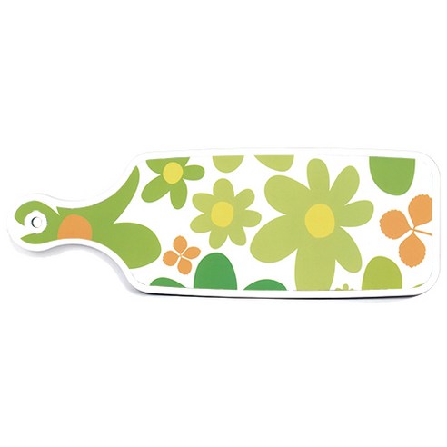 로엠디자인 서빙 도마, floral 개나리, 1개