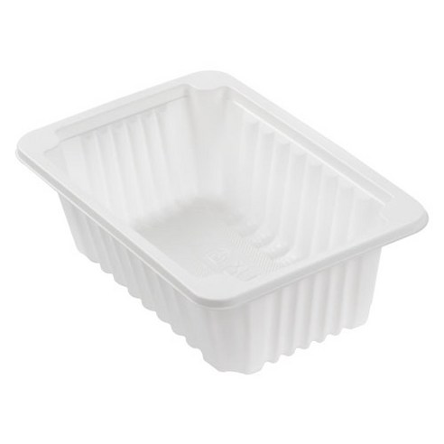 쿡앤락 실링 일회용 용기 800ml 120 x 180 x 60 mm 백색 몸통, 1개입, 100개