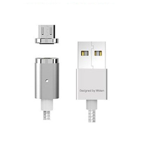 WSKEN X-CABLE 자석 충전 케이블, MINI2 안드로이드(실버)