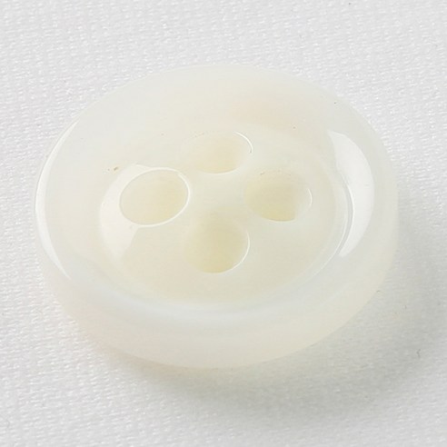 HR빅버튼 아우디 단추 25mm, 화이트, 8개입