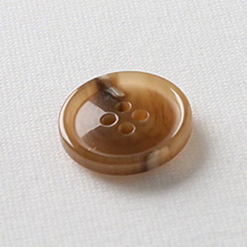 HR빅버튼 디젤 단추 21mm, 다크베이지, 12개입