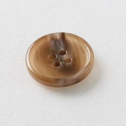HR빅버튼 이프 단추 18mm, 진 베이지, 12개입