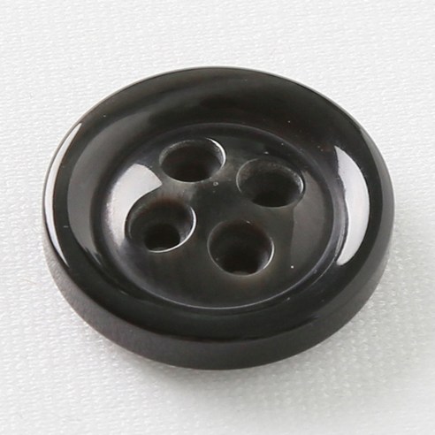HR빅버튼 아우디 단추 25mm, 블랙, 8개입