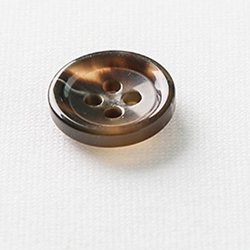 HR빅버튼 메신져 단추 18mm, 브라운, 8개입
