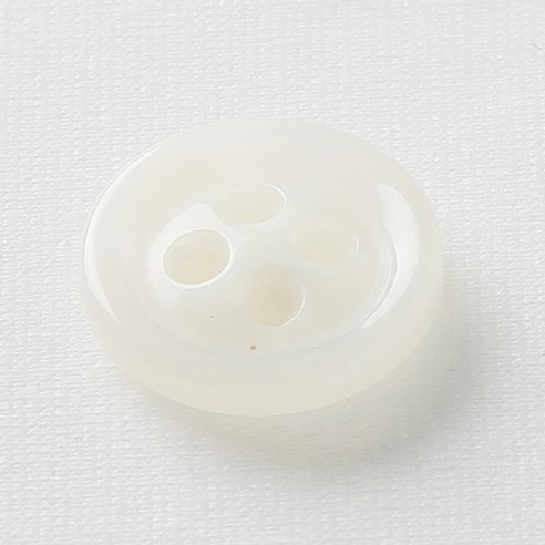 HR빅버튼 아우디 단추 23mm, 화이트, 4개
