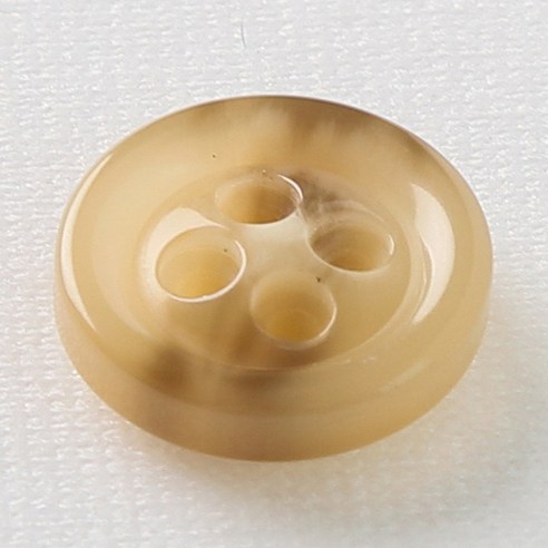 HR빅버튼 아우디 단추 15mm, 베이지, 12개입
