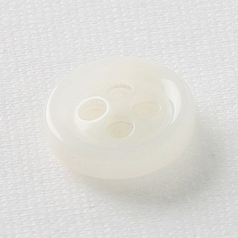 HR빅버튼 아우디 단추 15mm, 화이트, 4개입